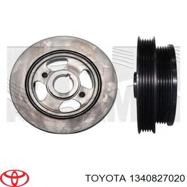 Шків колінвала (демпфер ) Toyota 1340827020 ціна, від 73.11 USD