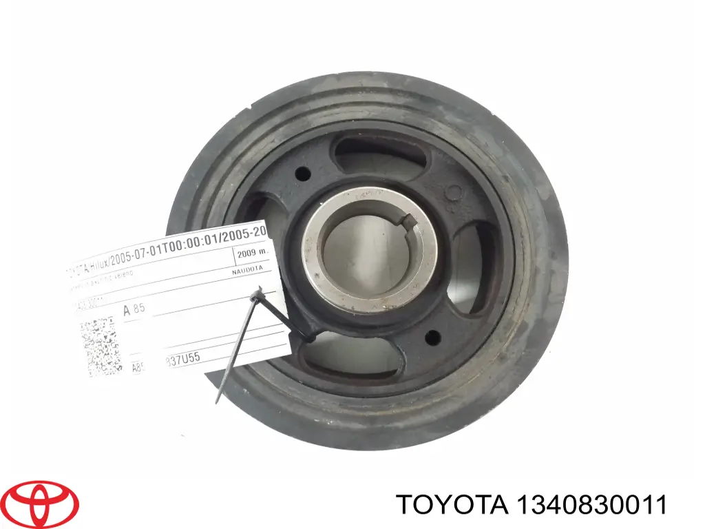 Шків колінвала (демпфер ) Toyota 1340830011 ціна, від 44.33 USD