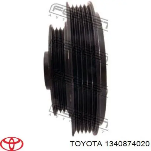Шків колінвала (демпфер ) Toyota Camry II седан (V2) (1986 - 1991) ціна, від 51.71 USD