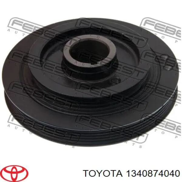 Шків колінвала (демпфер ) Toyota 1340874040 ціна, від 46.95 USD