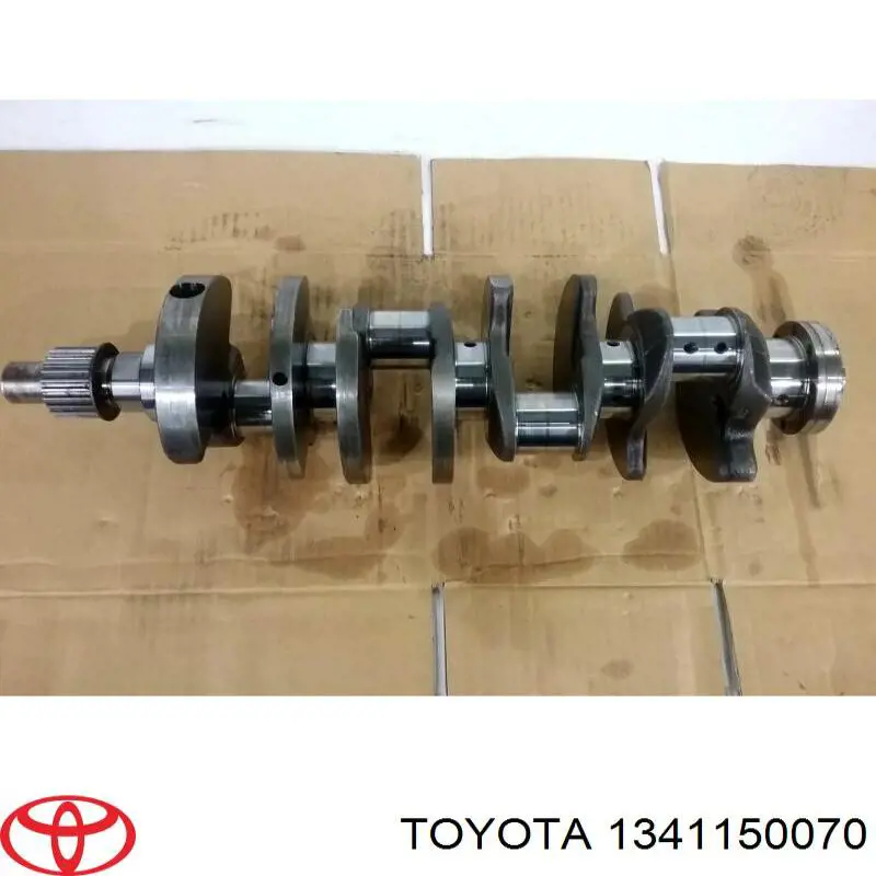 Вал колінчастий і маховик Toyota 1341150050 ціна, від 253.95 USD