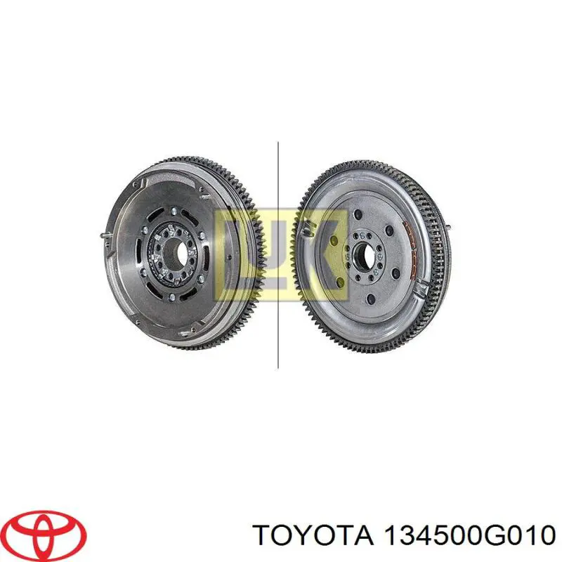 Маховик зчеплення Toyota 134500G010