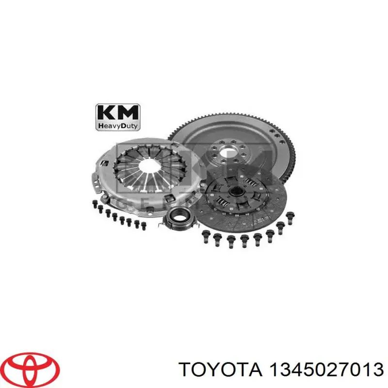 1345027013 Toyota Демпферний маховик