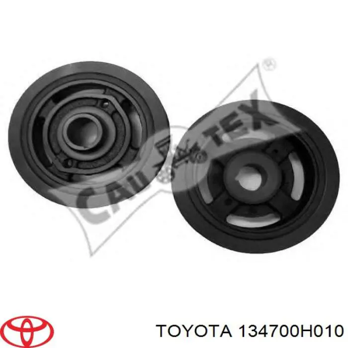 Купити 134700H010 Toyota Шків колінчастого вала