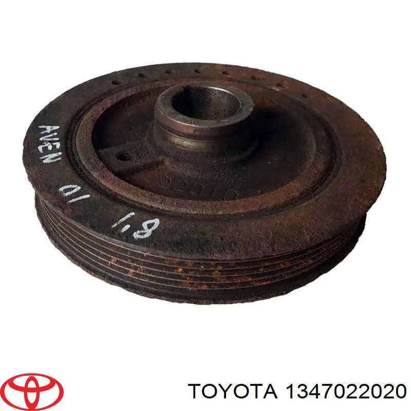 Купити 1347022020 Toyota Шків колінчастого вала