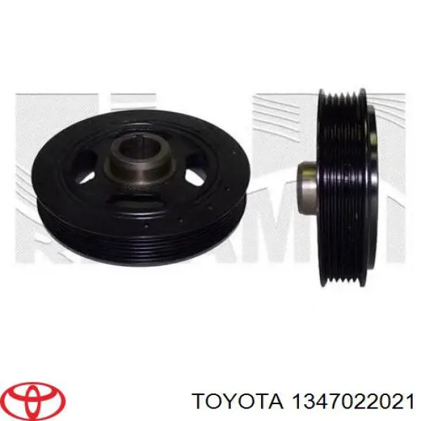 Демпферний шків колінвала Toyota 1347022021