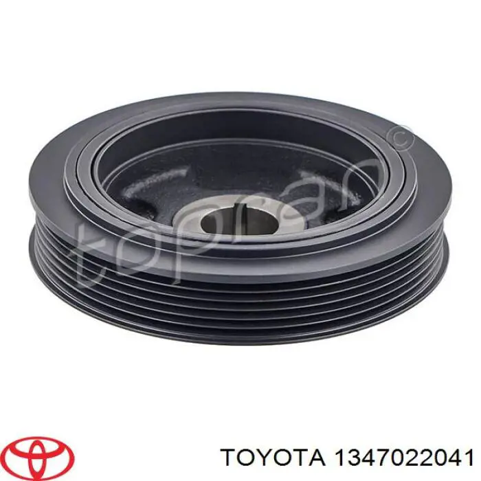 Купити 1347022041 Toyota Шків колінчастого вала