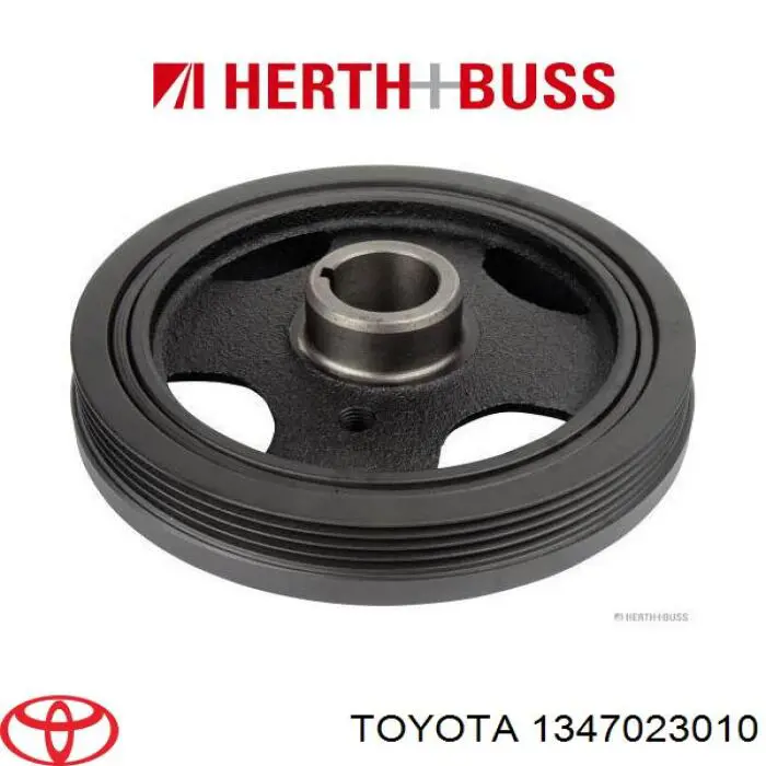 1347023010 Toyota Демпфер колінвалу