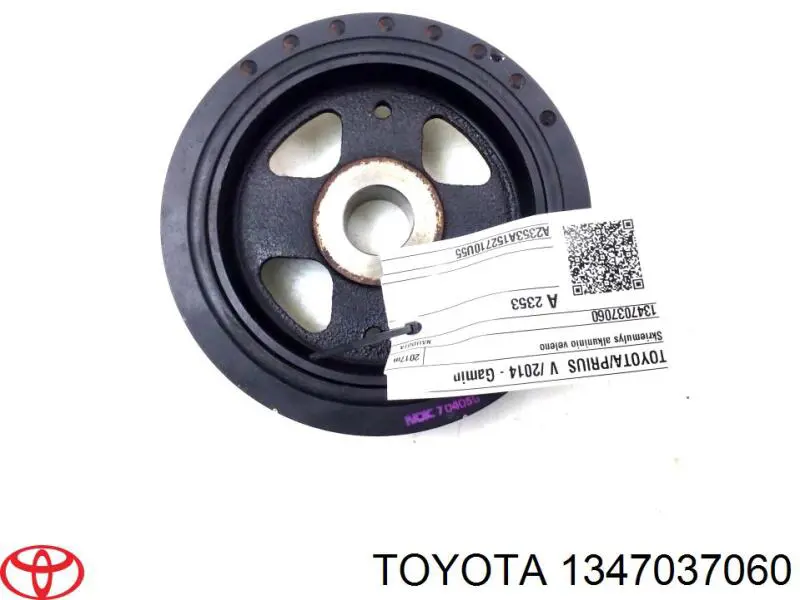 Купити 1347037060 Toyota Шків колінчастого вала