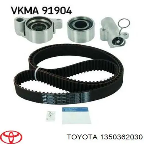 Ролик ременя ГРМ, паразитний Toyota 1350362030 ціна, від 49.32 USD