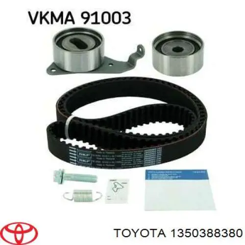 Ролик ременя ГРМ, паразитний Toyota 1350388380 ціна, від 15.57 USD