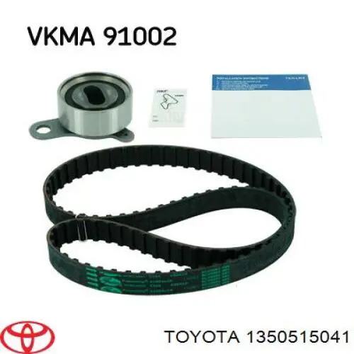 Ролик натяжителя ременя газорозподілу Toyota 1350515041 ціна, від 14.95 USD