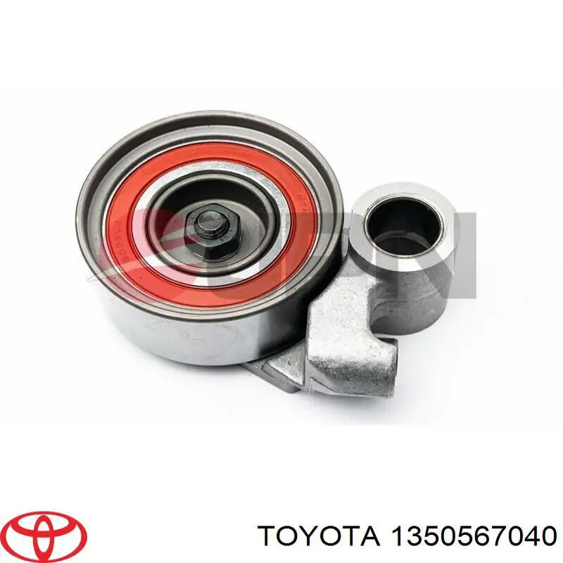 Ролик натягувача ременя ГРМ 1350567040 Toyota