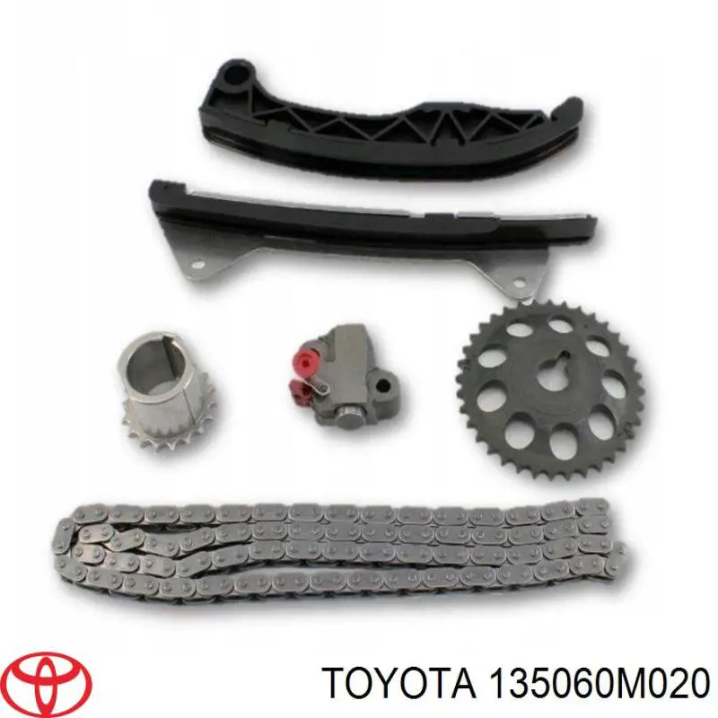 Комплект ланцюга ГРМ 135060M020 Toyota