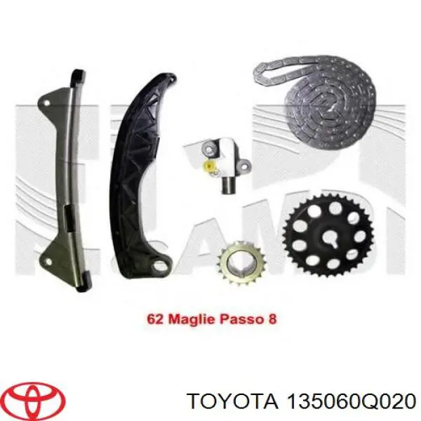 Купити 135060Q010 Toyota Ланцюг ГРМ, розподілвала