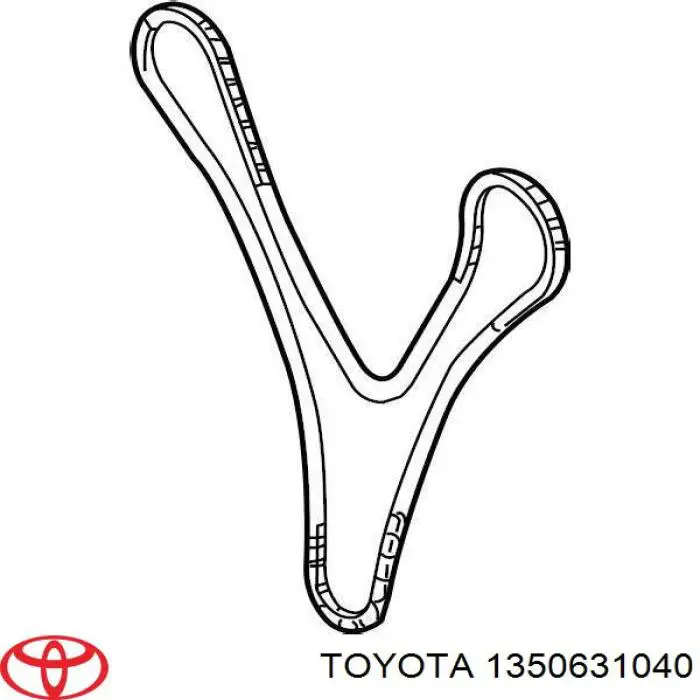 Ланцюг Toyota 1350631040 ціна, від 88.71 USD