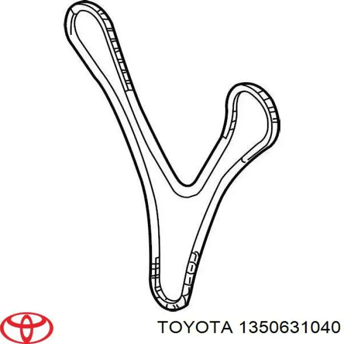 Ланцюг ГРМ, розподілвала Toyota Land Cruiser PRADO (J150) (Тойота Ленд крузер)