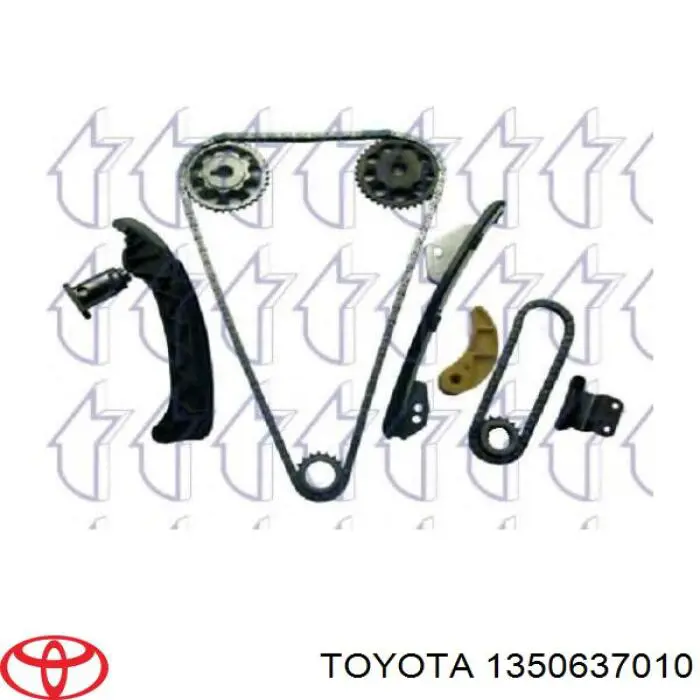 Ланцюг ГРМ, розподілвала Toyota Corolla (E18) (Тойота Королла)