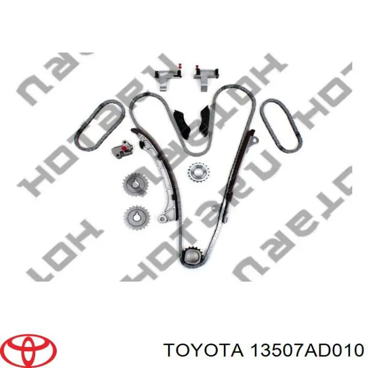 Ланцюг ГРМ, верхня Toyota 13507AD010 ціна, від 27.13 USD