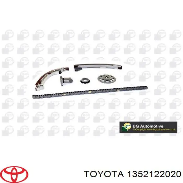1352122020 Toyota зірка-шестерня приводу коленвалу двигуна