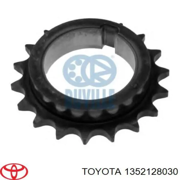 1352128030 Toyota зірка-шестерня приводу коленвалу двигуна
