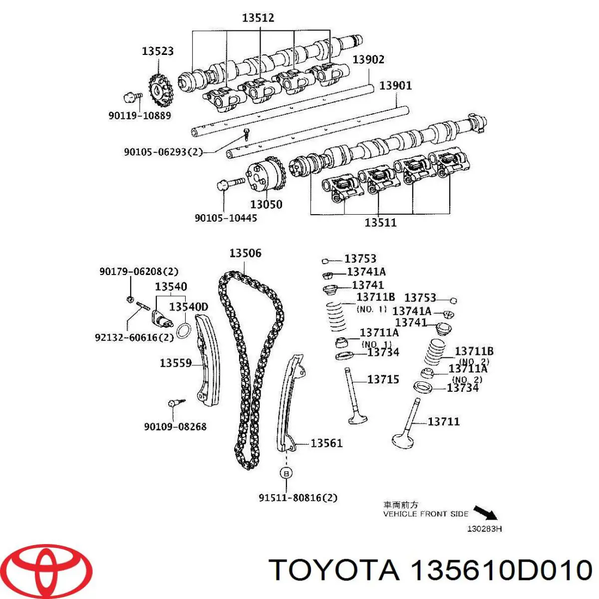 135610D010 Toyota 