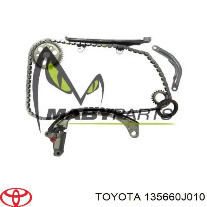 Купити 135660J010 Toyota Заспокоювач ланцюга ГРМ, лівий