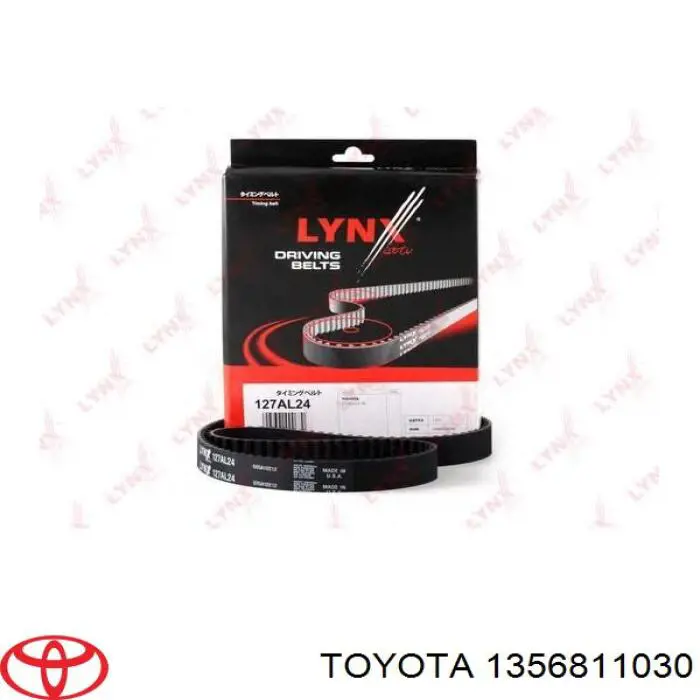 Зубчастий ремінь Toyota 1356811030 ціна, від 11.64 USD