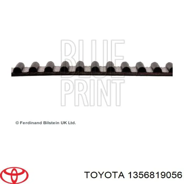 ГРМ ремінь Toyota 1356819056