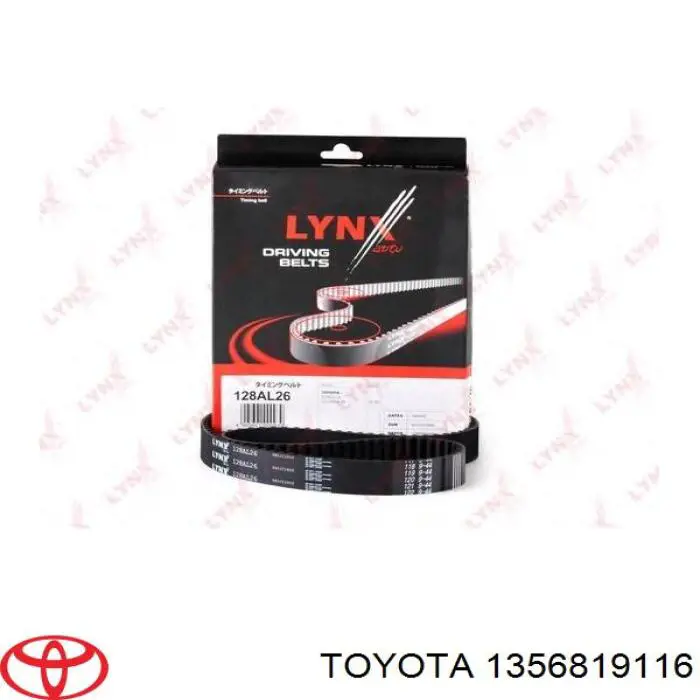 ГРМ ремінь Toyota 1356819116