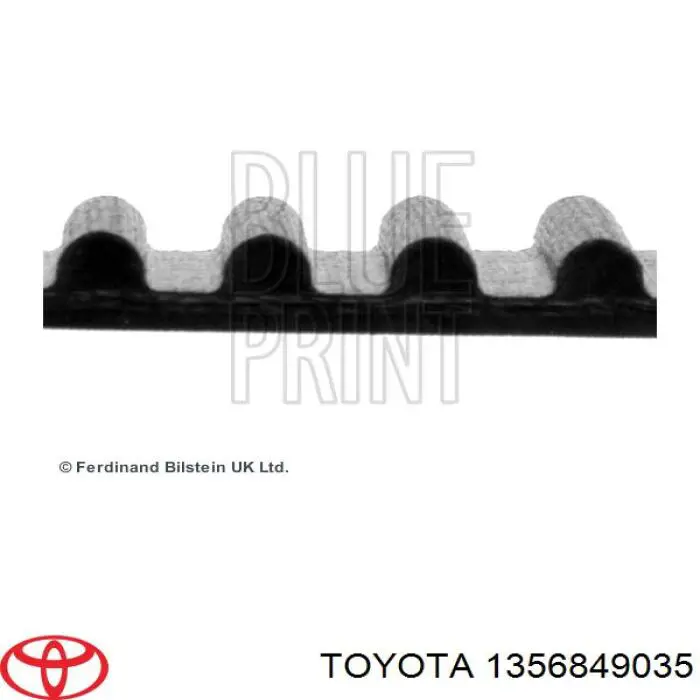 Купити 1356849035 Toyota Ремінь газорозподільного механізму