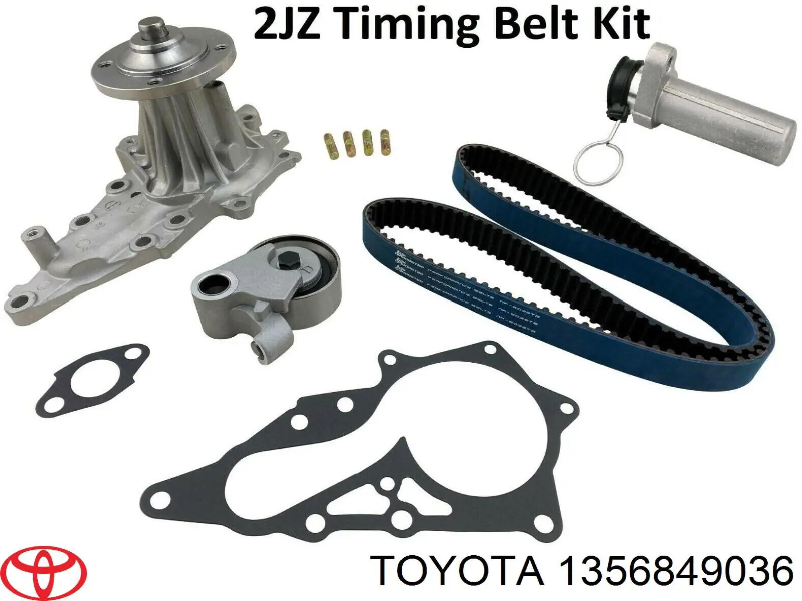 ГРМ ремінь Toyota 1356849036
