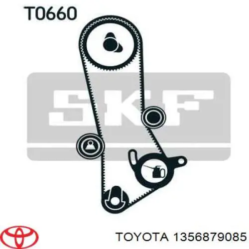 Ремінь ГРМ 1356879085 Toyota