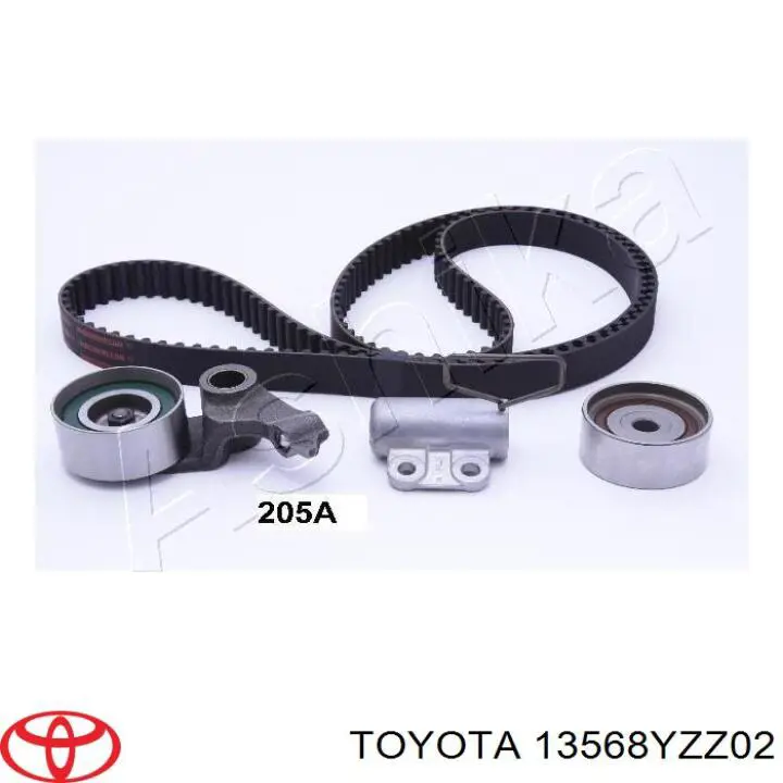 Купити 13568YZZ02 Toyota Ремінь газорозподільного механізму