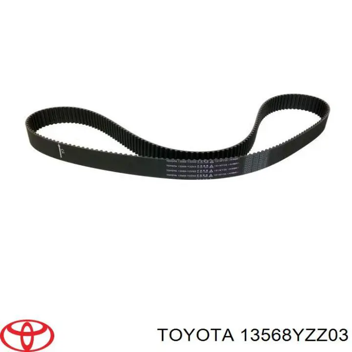 Купити 13568YZZ03 Toyota Ремінь газорозподільного механізму