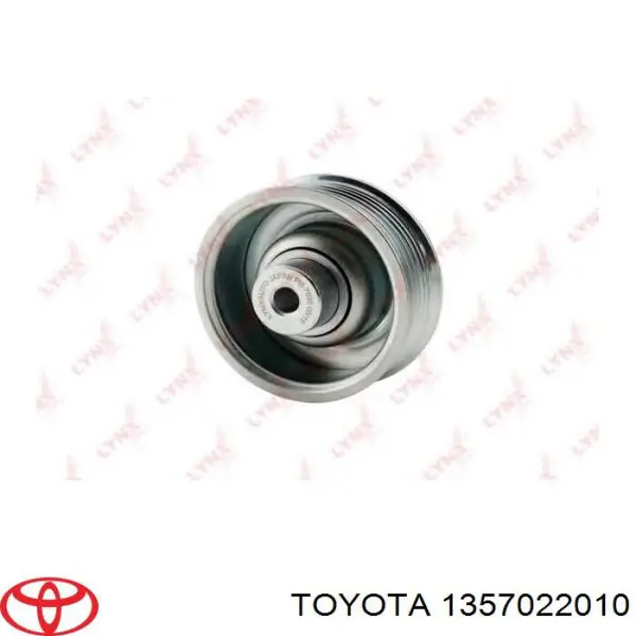 Ролик приводного ременя, паразитний Toyota 1357022010 ціна, від 22.48 USD