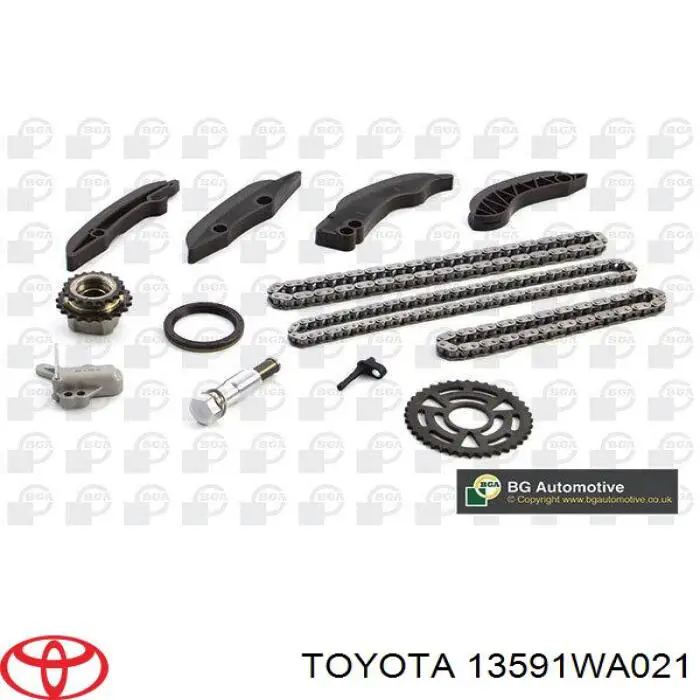 13591WA021 Toyota Башмак натягувача ланцюга ГРМ