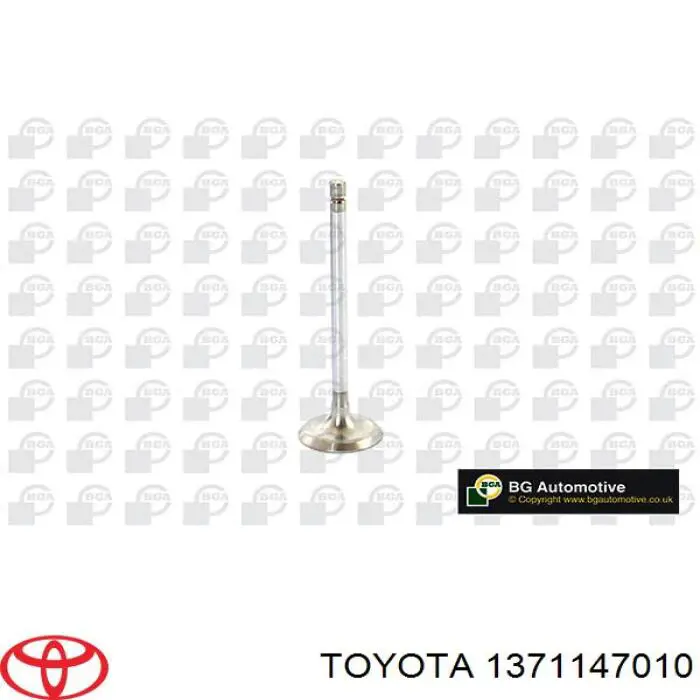 Клапан впускний 1371147010 Toyota