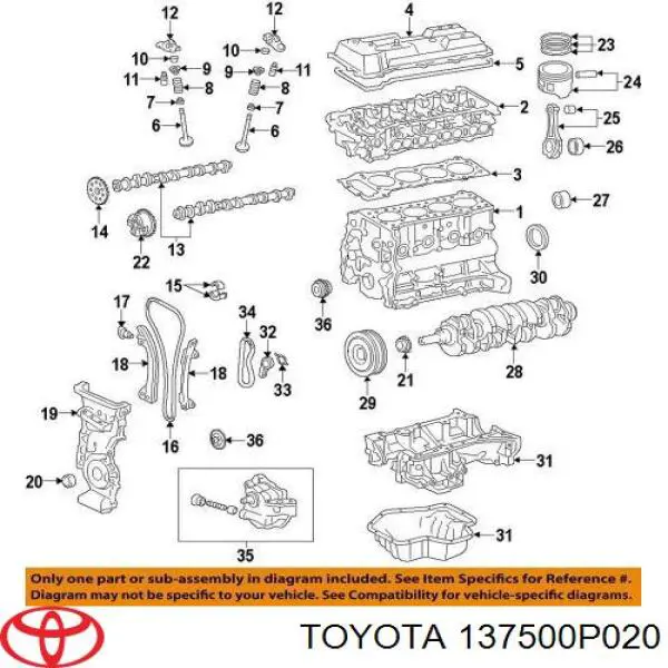 Гідрокомпенсатор, гідроштовхач, штовхач клапанів Toyota Avalon (X40) (Тойота Авалон)