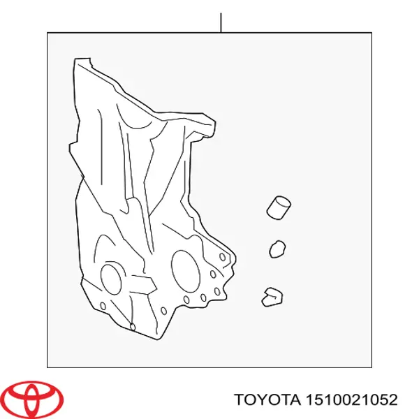 Помпа масляна Toyota 1510021050 ціна, від 108.54 USD