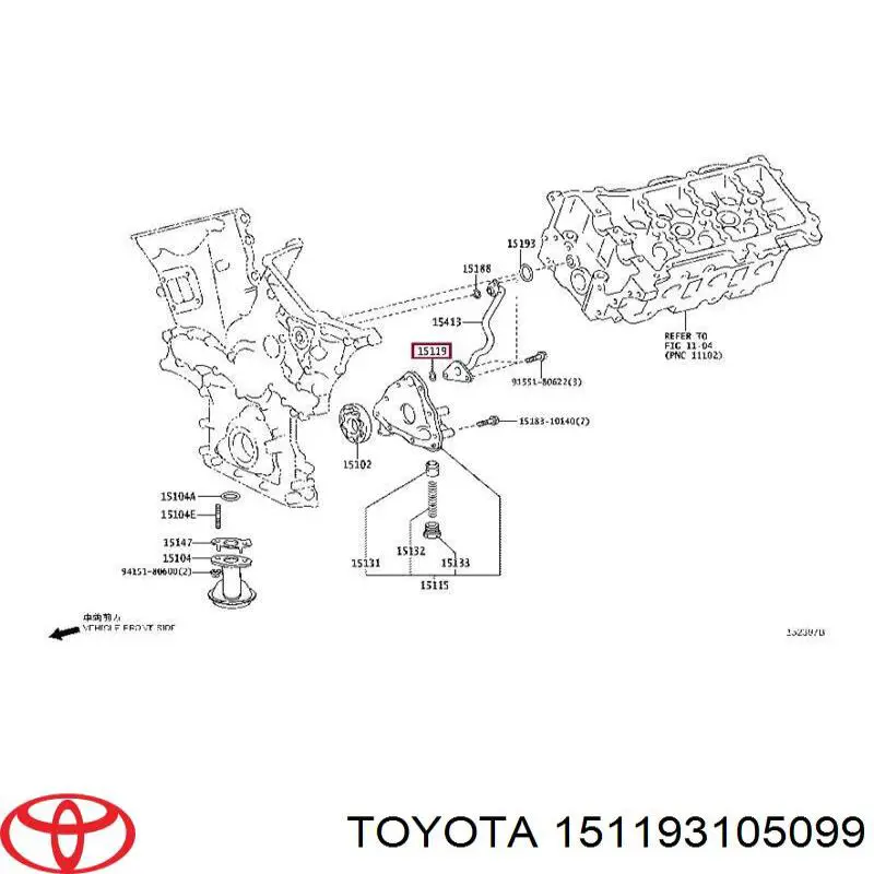 151193105099 Toyota 