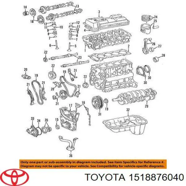 Прокладка масляного насосу Toyota Previa (TCR1, TCR2) (Тойота Превія)