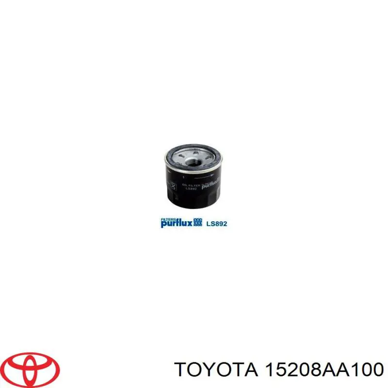 Фільтр масляний 15208AA100 Toyota