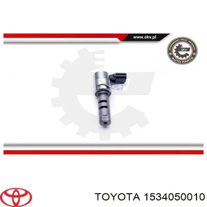 Клапан електромагнітний положення (фаз) распредвала, лівий Toyota 1534050010 ціна, від 27.29 USD