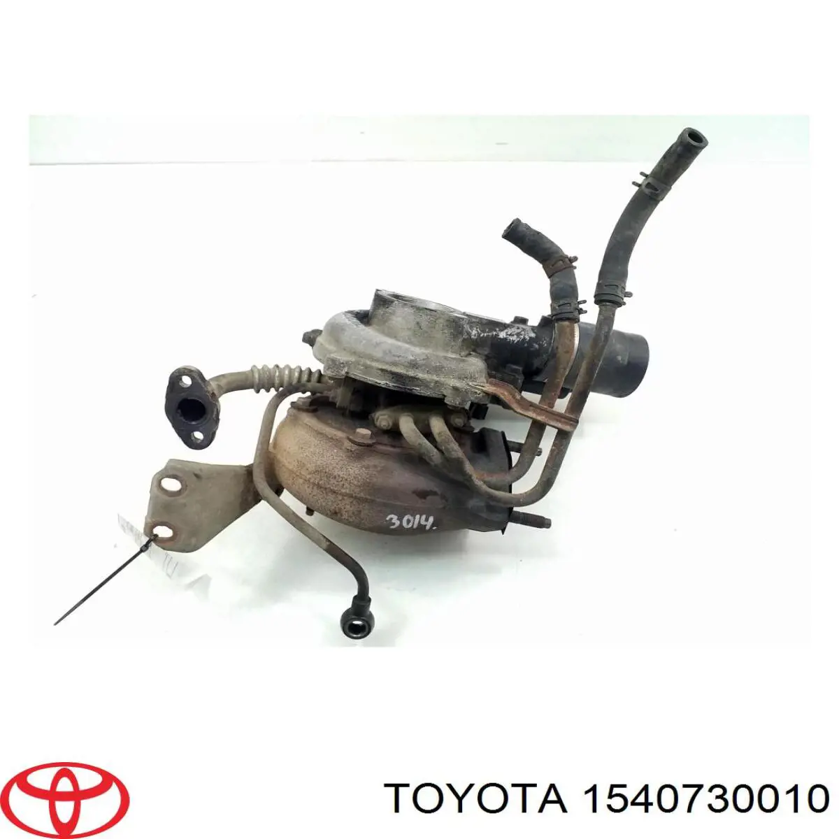 Трубка/шланг подачі масла до турбіни Toyota 1540730010 ціна, від 23.03 USD