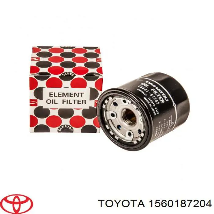 Масляний фільтр 1560187204 Toyota