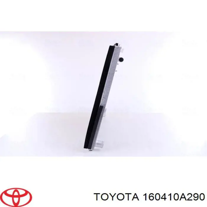 Радіатор основний Toyota 160410A290 ціна, від 100.17 USD