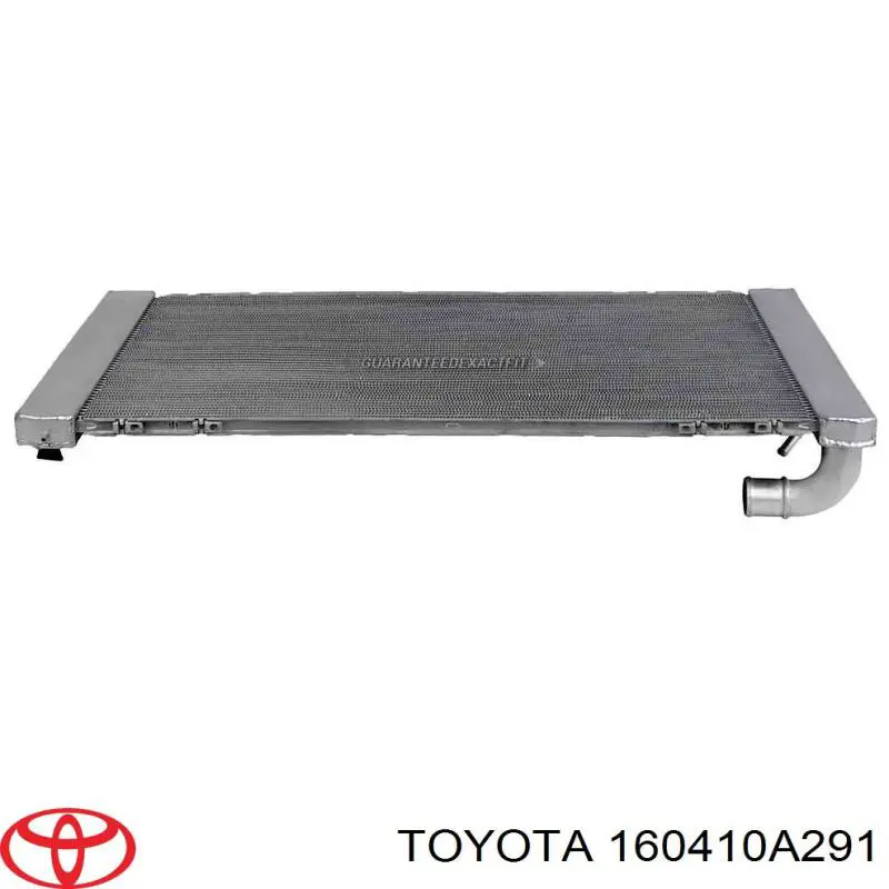 Радіатор основний Toyota 160410A291 ціна, від 100.17 USD
