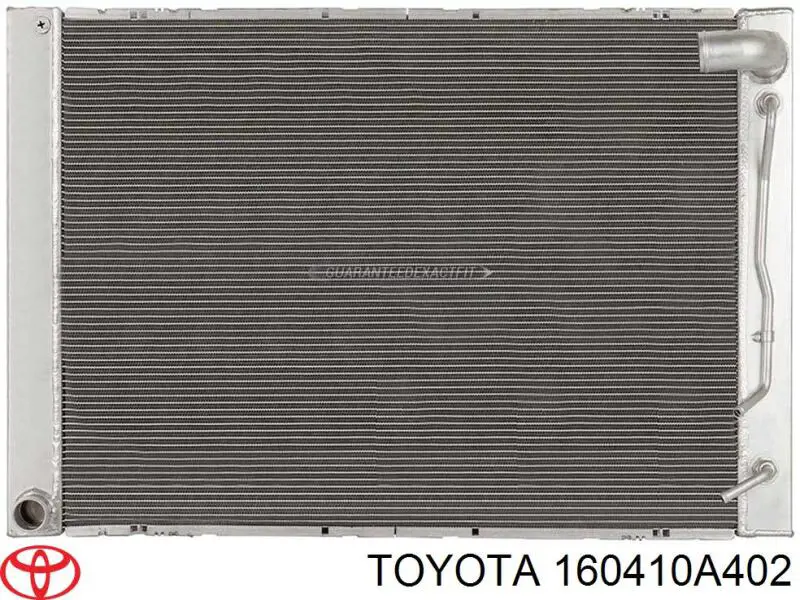 160410A402 Toyota Радіатор охолодження двигуна