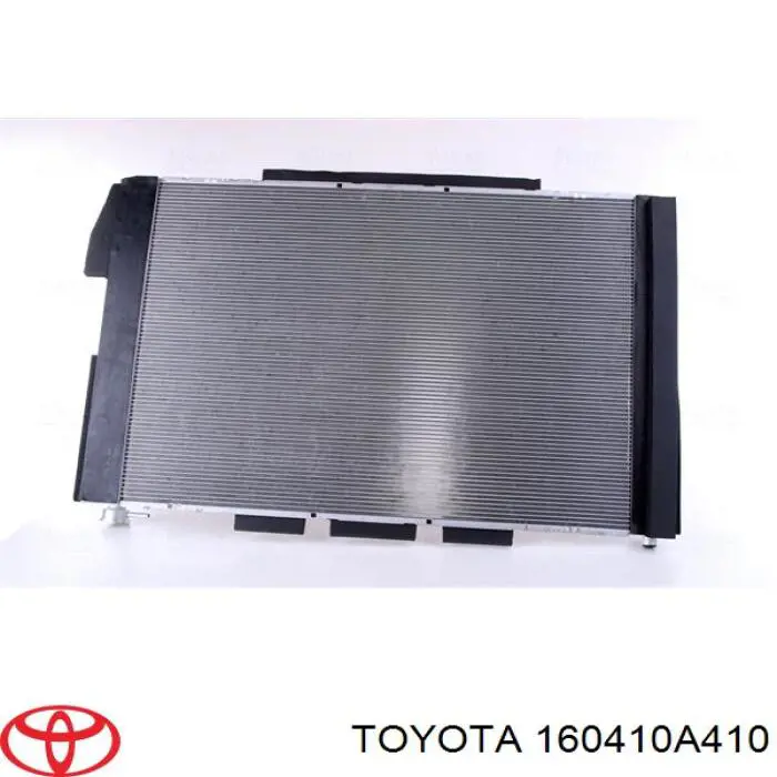 160410A410 Toyota радіатор охолодження двигуна